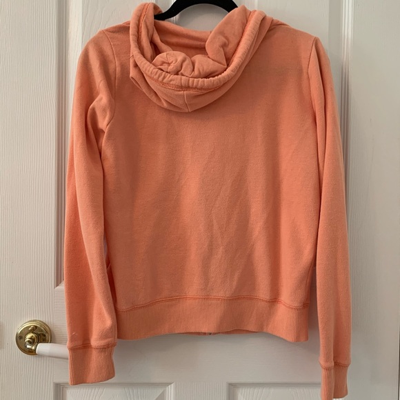 Hollister, Full Zip, Orange Hoodie - Picture 6 of 6